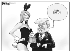 EASTER BUNNY  by Bill Day