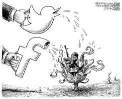 GROWING RADICALISM by Adam Zyglis