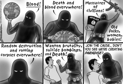 ISIS PARADISE BW by Steve Greenberg