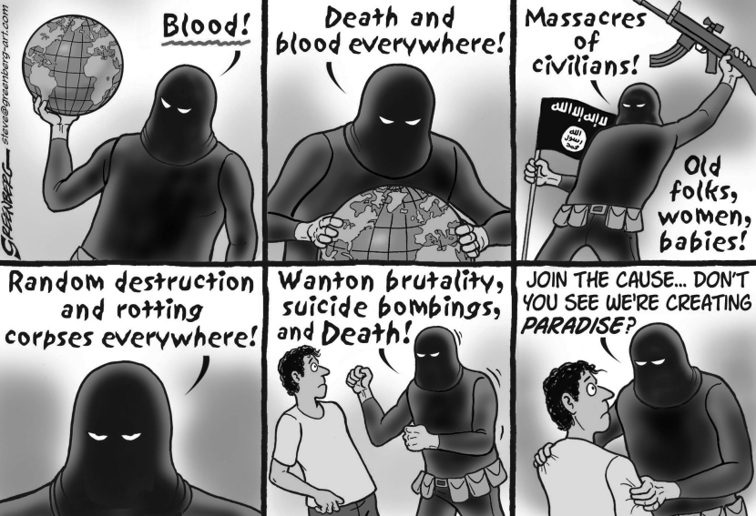 ISIS Paradise bw