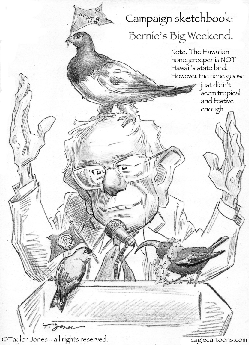 Bernie's Big Weekend