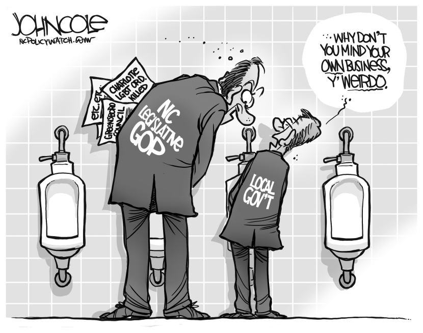 LOCAL NC -- Busy Body Legislature BW