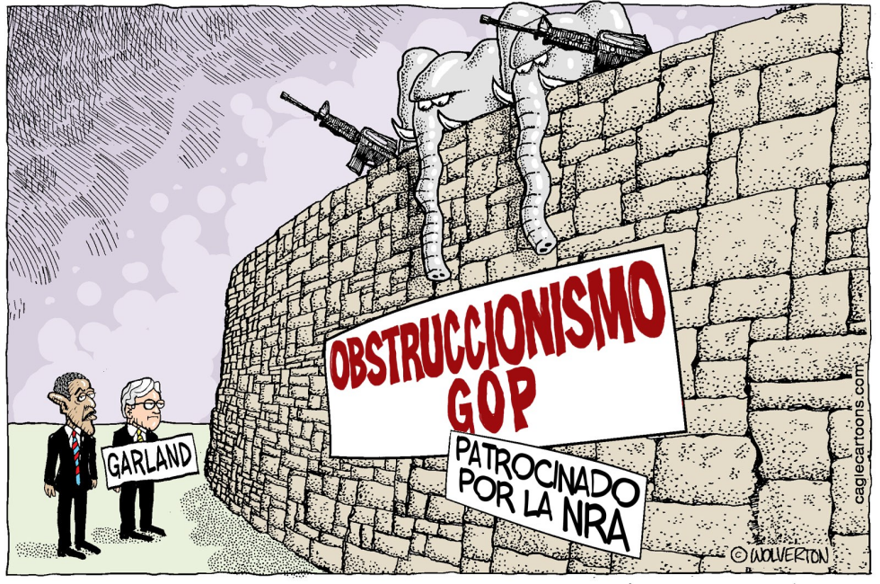  EL GOP Y EL OBSTRUCCIONISMO DE LA NRA  by Wolverton