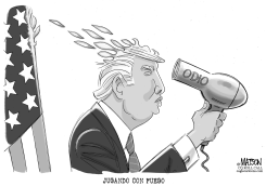TRUMP JUEGA CON FUEGO by R.J. Matson