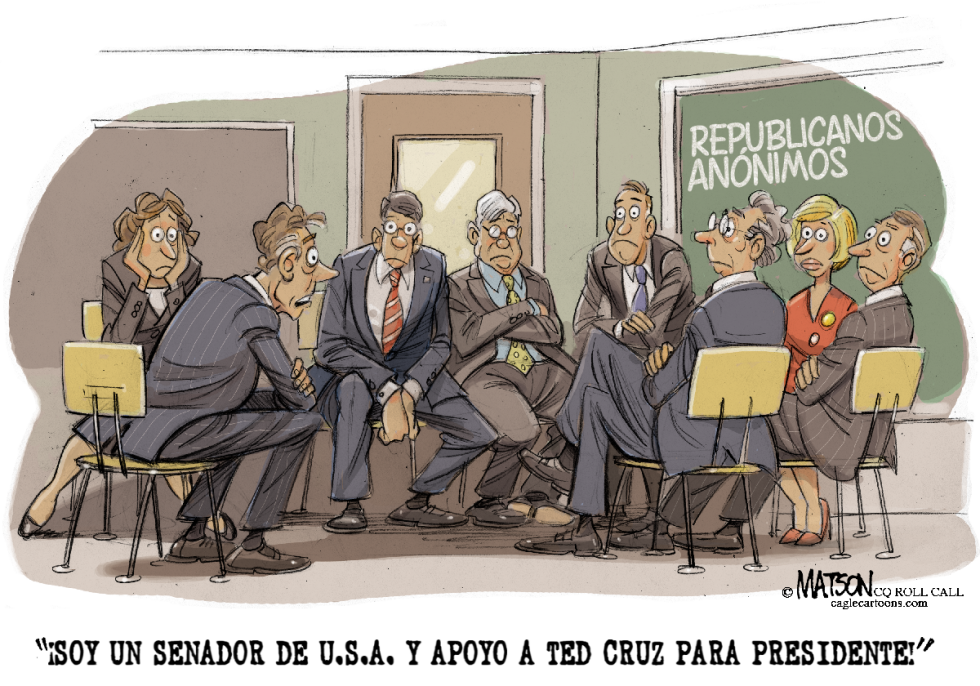 Apoyo para Senadores que respaldan a Ted Cruz COLO