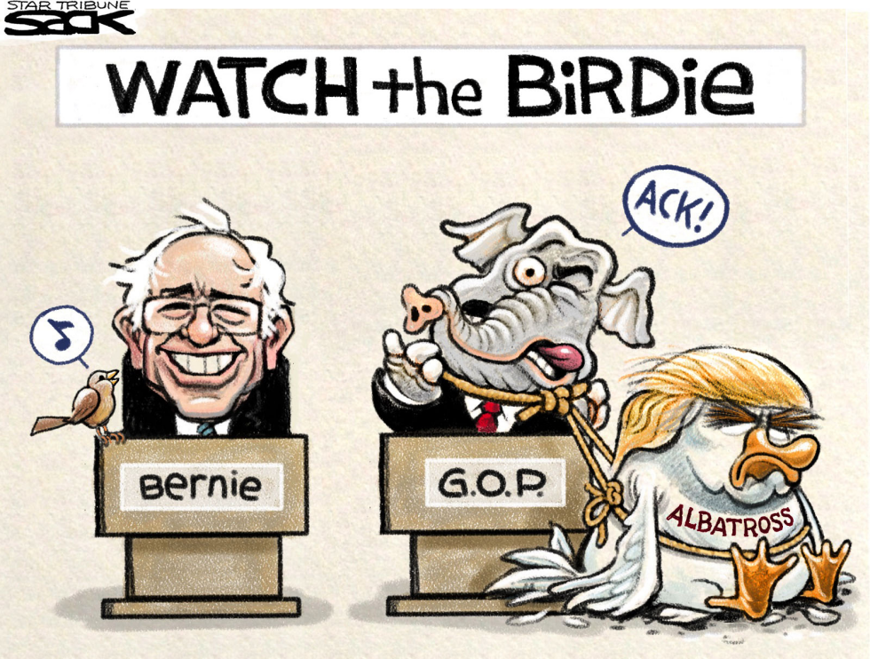  BERNIE BIRD  by Steve Sack