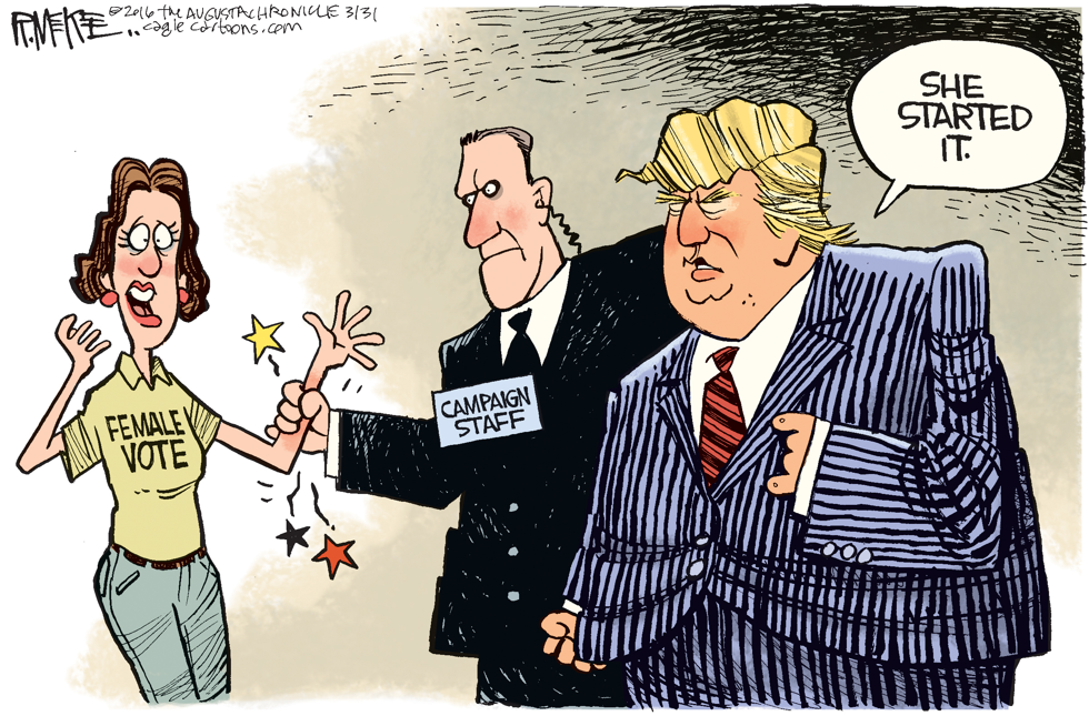 Trump's Female Problem COLOR