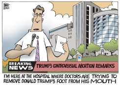 TRUMP'S ABORTION COMMENT, by Randy Bish