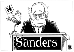 BERNIE'S BIRD, B/W by Randy Bish