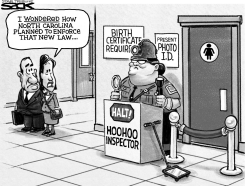 RESTROOM RULES  by Steve Sack