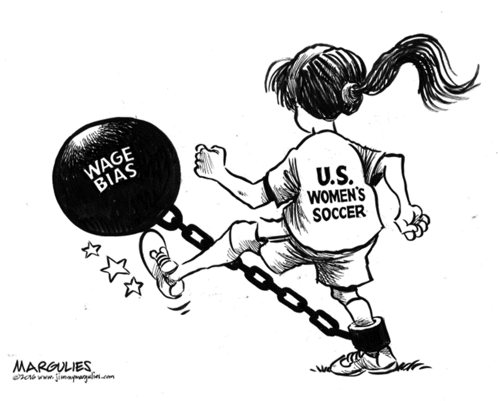 US Women'a Soccer and wage discrimination