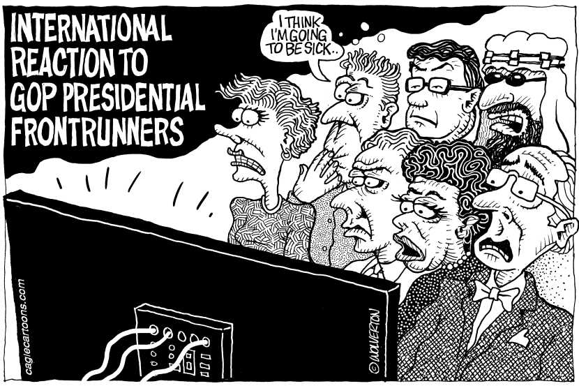 International Reaction to GOP