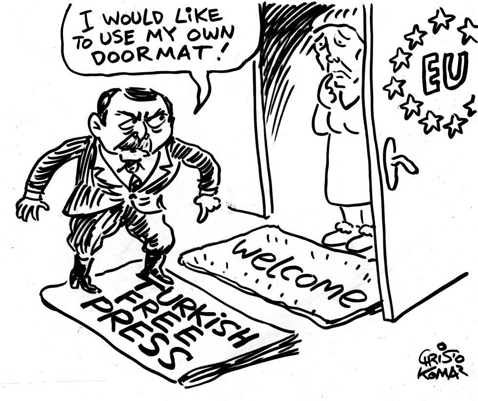 Erdogan's doormat at the Europe's door