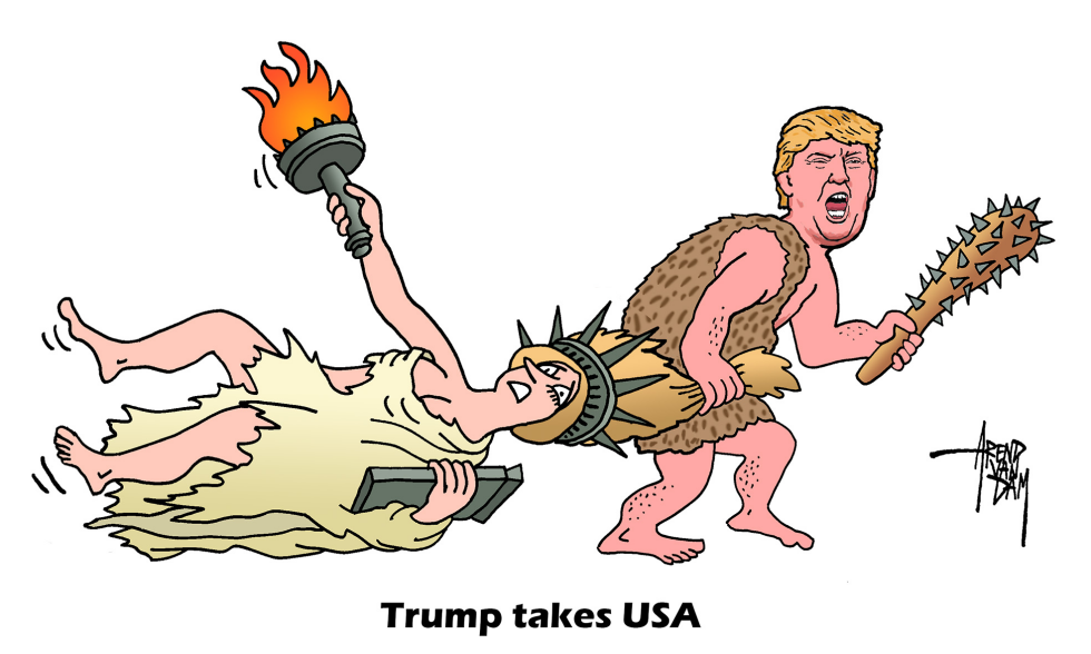 Trump takes USA