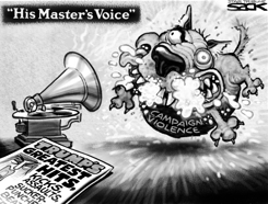 RABID TRUMP by Steve Sack