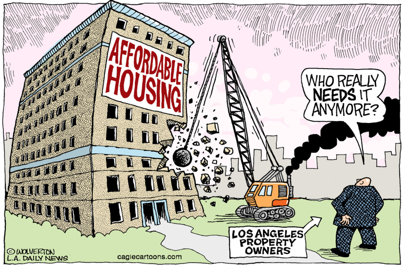 LOCAL-CA Low Income Housing Out McMansions In  COLOR