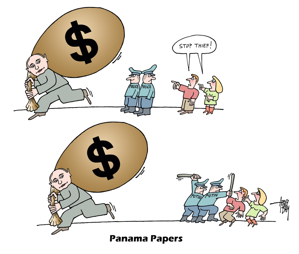 PANAMA PAPERS AND PUTIN by Arend Van Dam