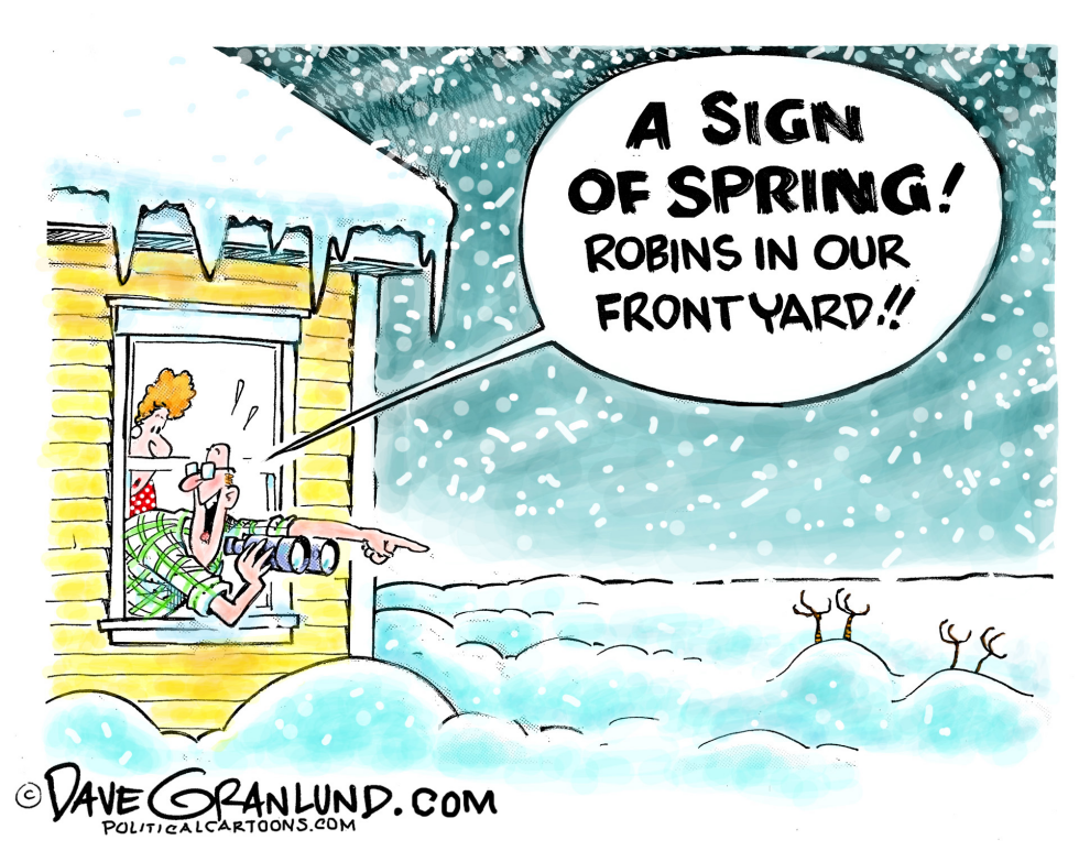Spring snowstorms COLOR