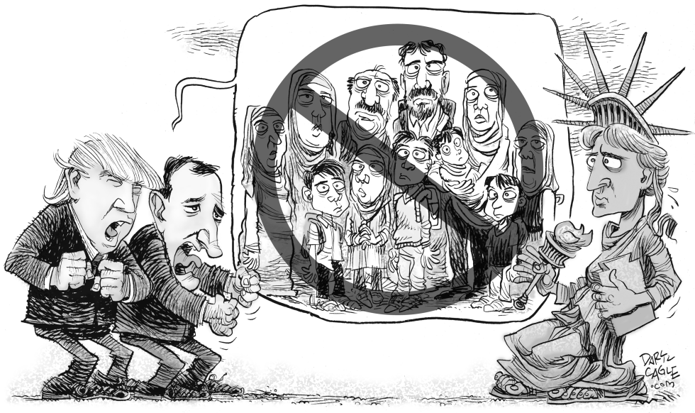 Trump and Cruz Talk About Muslims