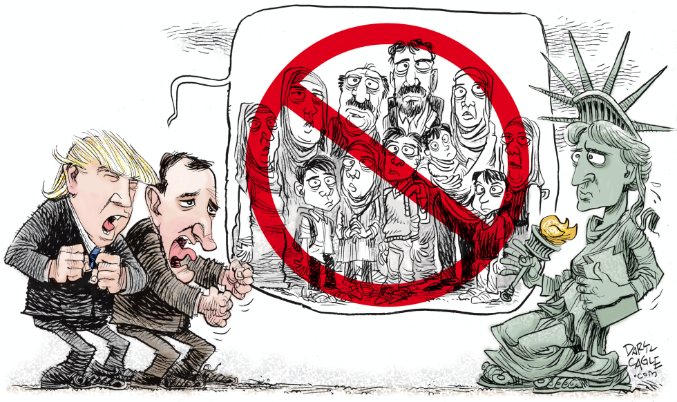 Trump and Cruz Talk About Muslims COLOR