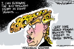 DONALD CHEESEHEAD  by Milt Priggee