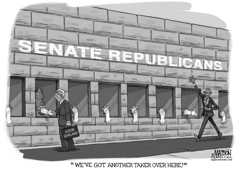 Senate Republican Courtesy Meetings With Judge Garland