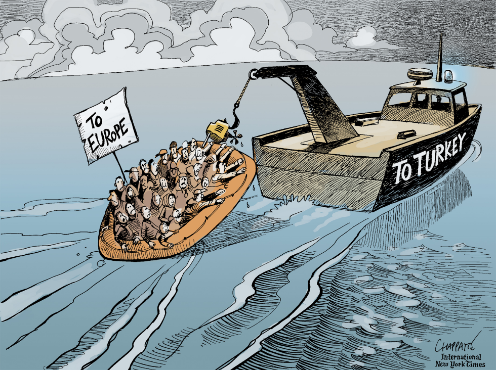 Migrants sent back to Turkey