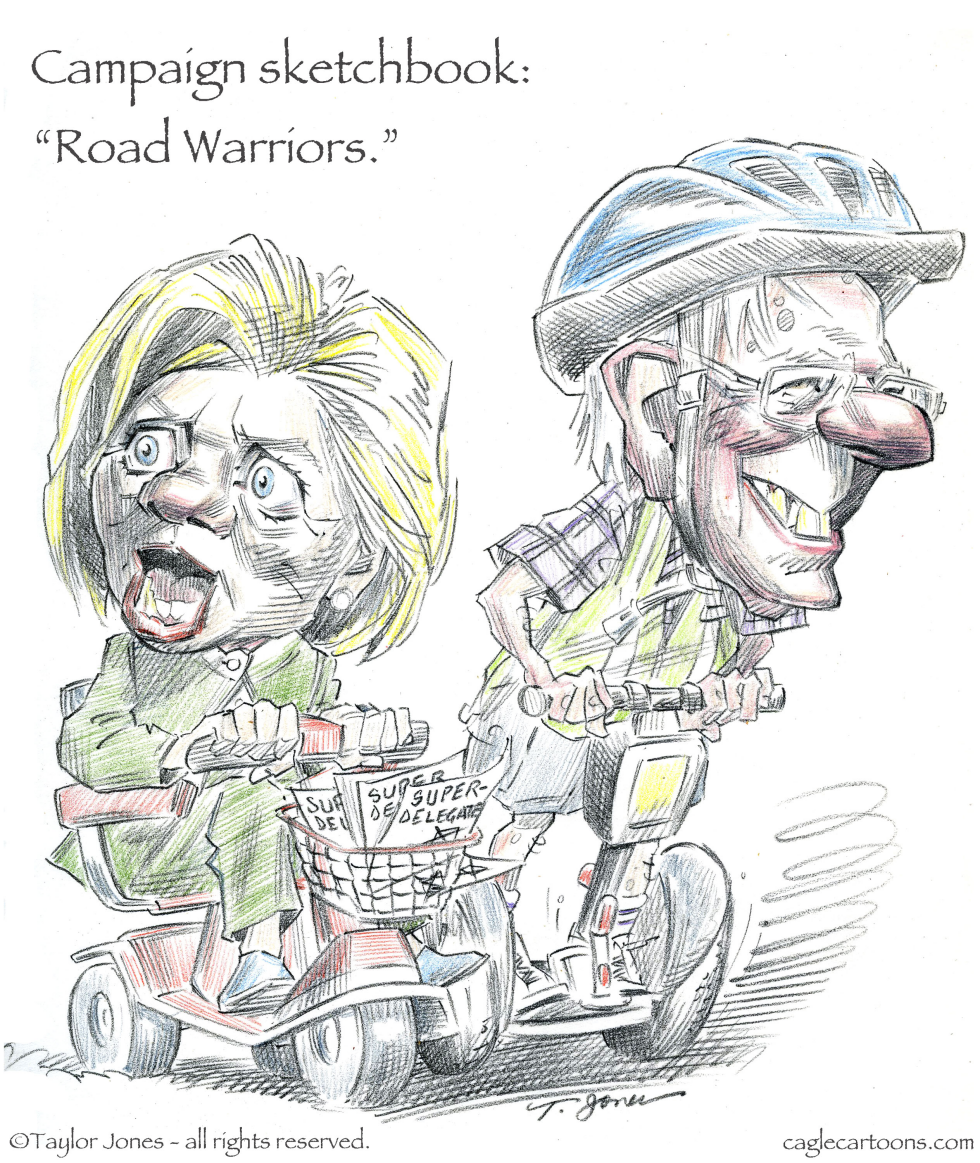 Campaign Sketchbook - Road Warriors - COLOR