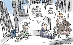 TAX HAVENS  by Mike Keefe