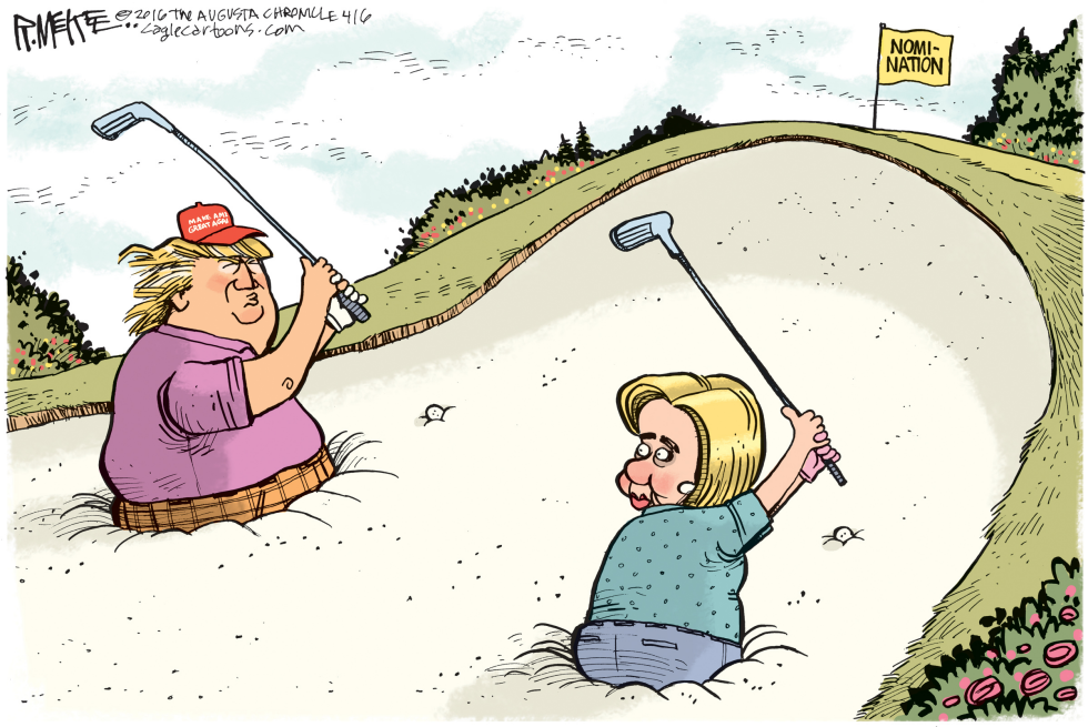 Trump Clinton Nomination Hazard COLOR