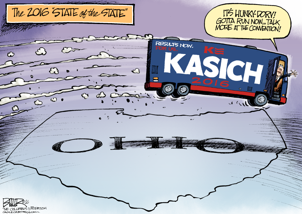 LOCAL OH - Kasich Swings By COLOR