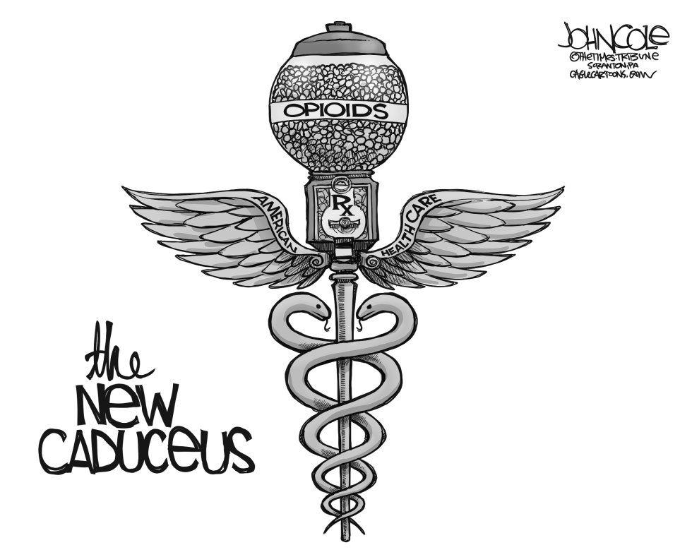 Opioid machine BW