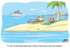 TAX HAVEN GETAWAY by R.J. Matson