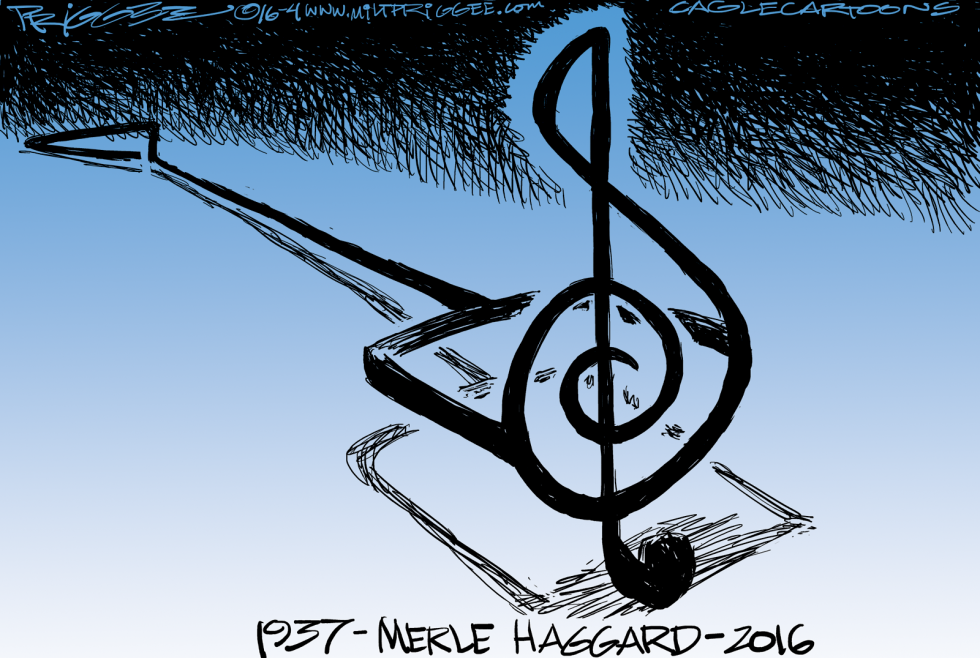 Merle Haggard -RIP COLOR