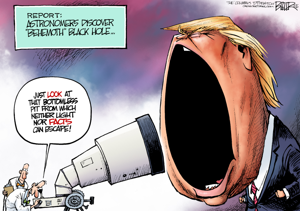  BLACK HOLE TRUMP by Nate Beeler