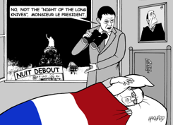 NEW FRENCH PROTEST MOVEMENT by Rainer Hachfeld