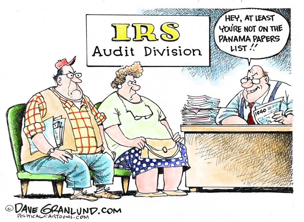  PANAMA PAPERS AND IRS by Dave Granlund