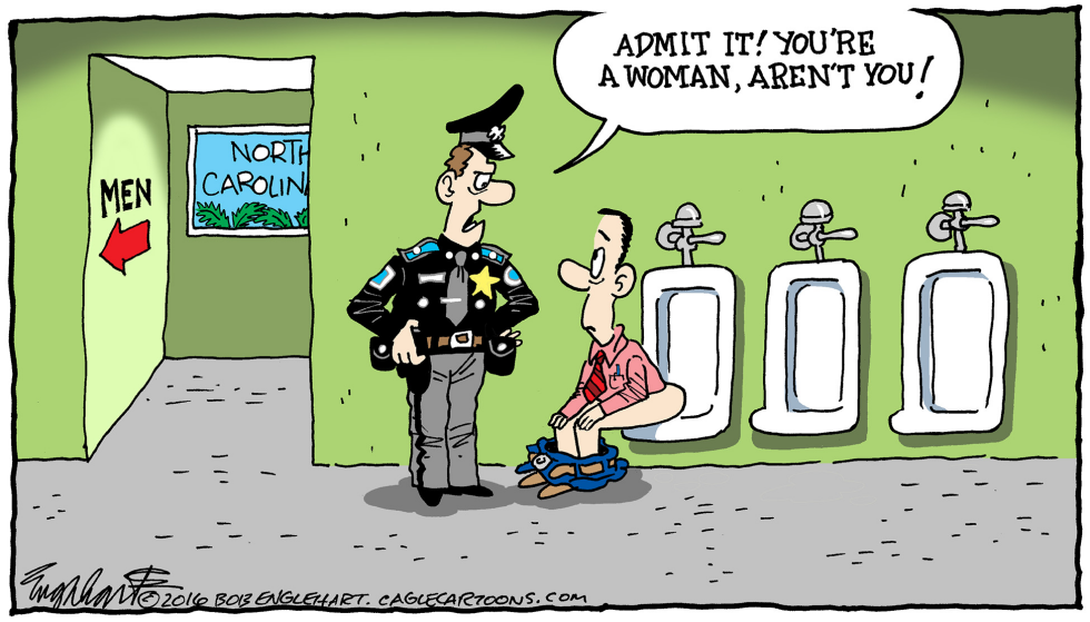  NC TOILET LAW by Bob Englehart