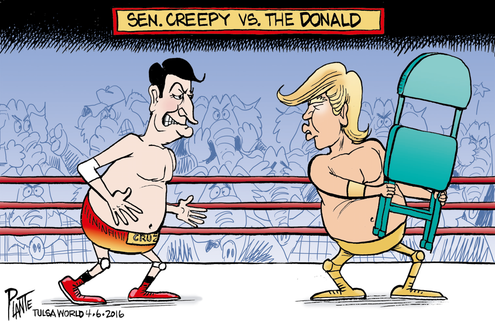 Sen. Creepy vs The Donald