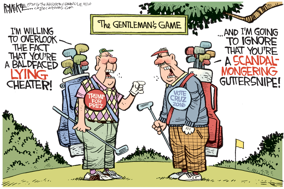  GENTLEMAN'S GAME by Rick McKee