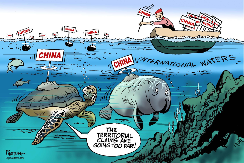  CHINA CLAIMS IN SEA by Paresh Nath