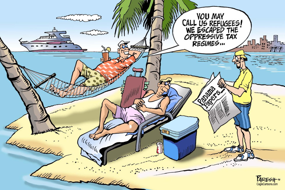 Escaping tax regimes COLOR