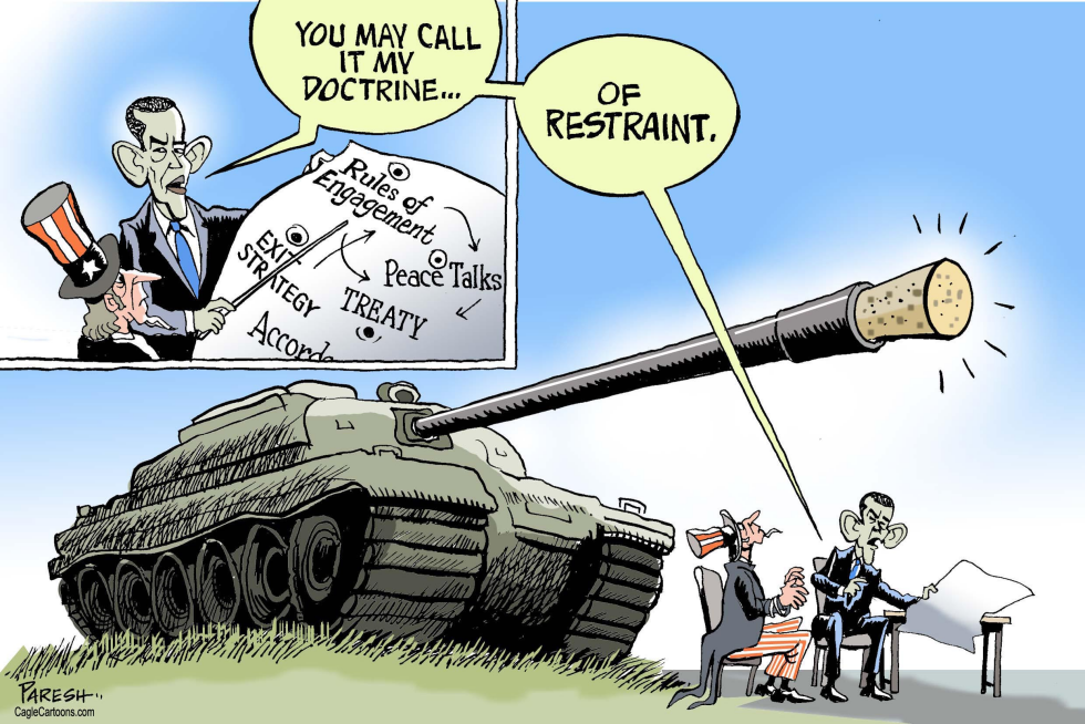  OBAMA DOCTRINE OF RESTRAINT by Paresh Nath