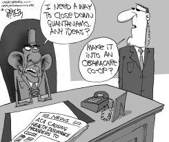 OBAMA CAN'T CLOSE GITMO by Gary McCoy
