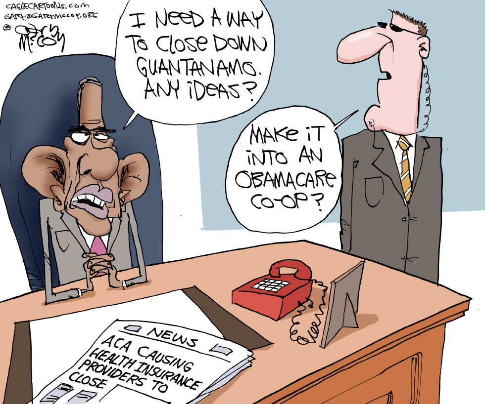 Obama Can't Close Gitmo COLOR