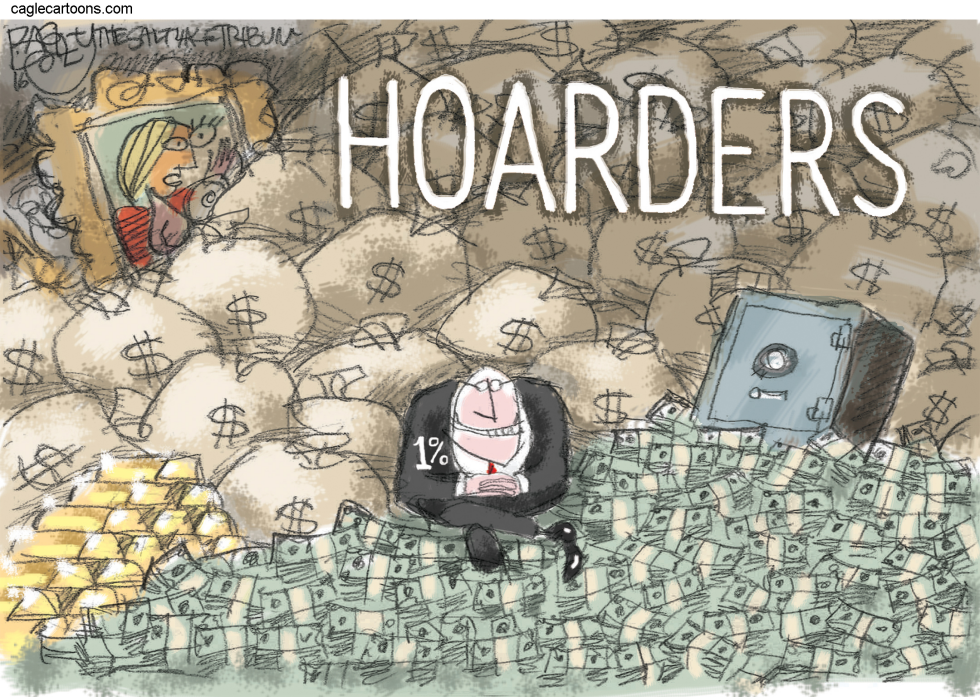  HOARDERS by Pat Bagley