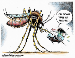 ZIKA VIRUS THREAT  by Dave Granlund
