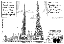 NEWS ITEMS by Zapiro