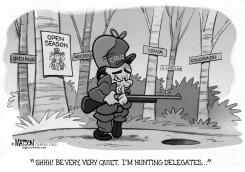 TED CRUZ HUNTS FOR DELEGATES by R.J. Matson