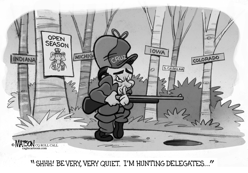 Ted Cruz Hunts For Delegates